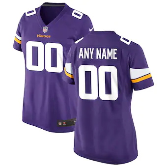 womens nike purple minnesota vikings custom game jersey_pi3